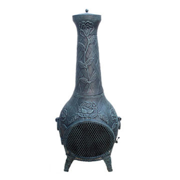 Outer Heater/ BBQ /Firepit / Cast Aluminium Chiminea (FSL012)